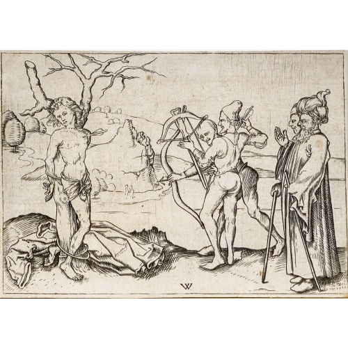 15./16. JH. DEUTSCHLAND : Heiliger Sebastian (DOBIASCHOFSKY AUKTIONEN AG)