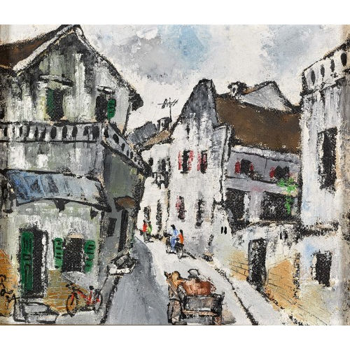 PHAM VAN LUAN : 'Ruelle de Hoi Vu' (DOBIASCHOFSKY AUKTIONEN AG)