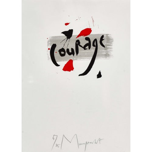 RUDOLF MUMPRECHT : 'Courage' (DOBIASCHOFSKY AUKTIONEN AG)