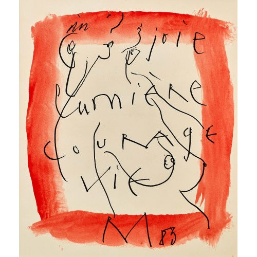 RUDOLF MUMPRECHT : 'joie, lumi�re, vie' (DOBIASCHOFSKY AUKTIONEN AG)