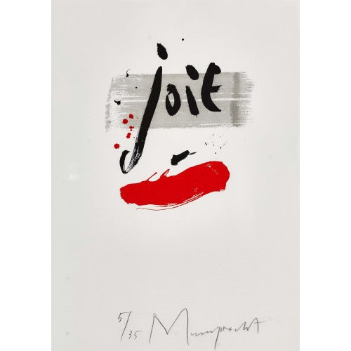 RUDOLF MUMPRECHT : 'joie' (DOBIASCHOFSKY AUKTIONEN AG)