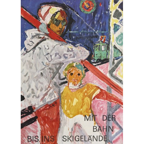 HANS FALK : 'Mit der Bahn bis ins Skigel�nde' (DOBIASCHOFSKY AUKTIONEN AG)