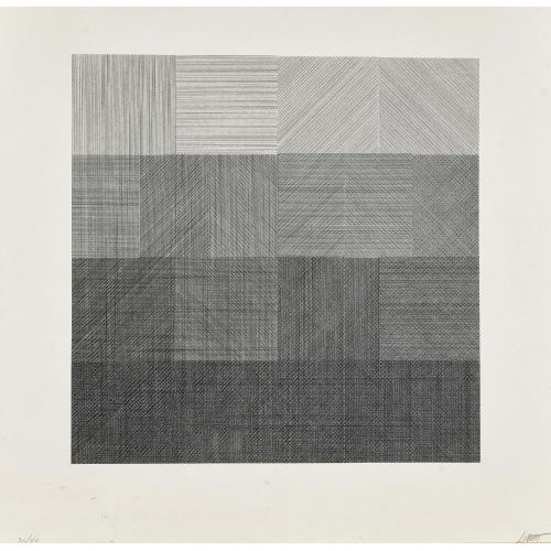 SOL LEWITT : 'Composite Series Nr. 5' (DOBIASCHOFSKY AUKTIONEN AG)