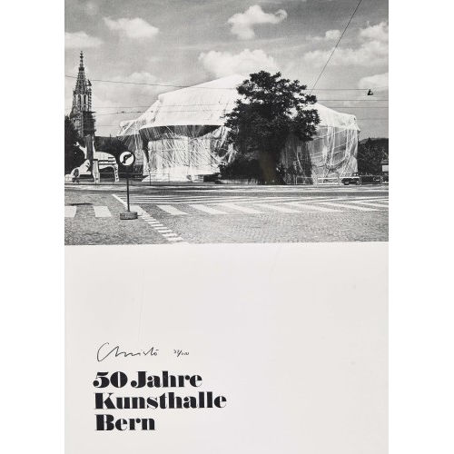 CHRISTO) CHRISTO (EIGTL. JAVACHEFF : '50 Jahre Kunsthalle Bern' (DOBIASCHOFSKY AUKTIONEN AG)