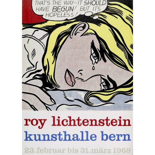 ROY LICHTENSTEIN : 'kunsthalle bern 1968' (DOBIASCHOFSKY AUKTIONEN AG)
