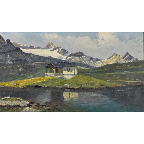 P. TISSERAND : 'Lac Noir (Valais)' (DOBIASCHOFSKY AUKTIONEN AG)