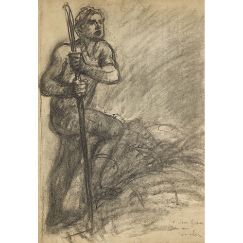 TH�OPHILE-ALEXANDRE STEINLEN : Der Bergg�nger (DOBIASCHOFSKY AUKTIONEN AG)