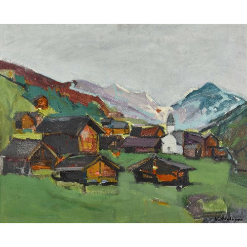 WALTER NUSSBAUM : 'L�tschental' (DOBIASCHOFSKY AUKTIONEN AG)