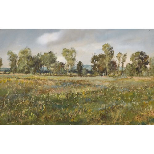 RUDOLF M�LLER : Wiese mit B�umen (DOBIASCHOFSKY AUKTIONEN AG)
