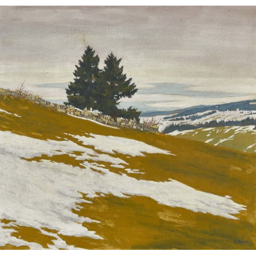 ALEXANDRE GIROD : 'Tache de neige' (DOBIASCHOFSKY AUKTIONEN AG)