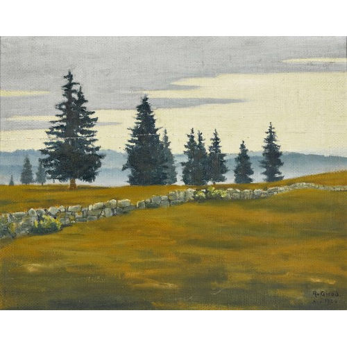 ALEXANDRE GIROD : Paysage (DOBIASCHOFSKY AUKTIONEN AG)