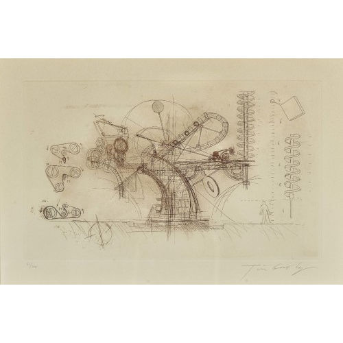 JEAN TINGUELY : Maschinenkonstruktion (DOBIASCHOFSKY AUKTIONEN AG)