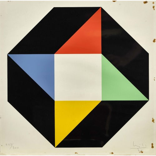 MAX BILL : Geometrische Komposition (DOBIASCHOFSKY AUKTIONEN AG)