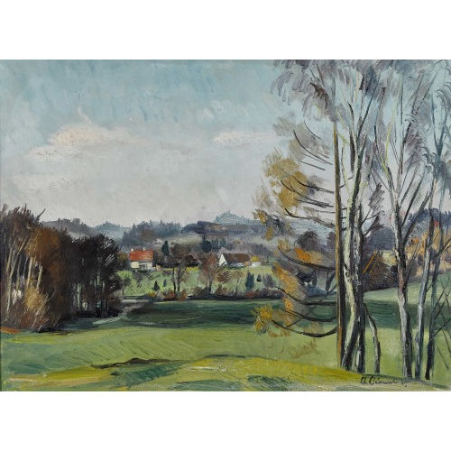CHARLES CL�MENT : 'Chemin en automne' (DOBIASCHOFSKY AUKTIONEN AG)