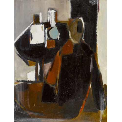 JEAN LECOULTRE : Interieur mit Figur (DOBIASCHOFSKY AUKTIONEN AG)