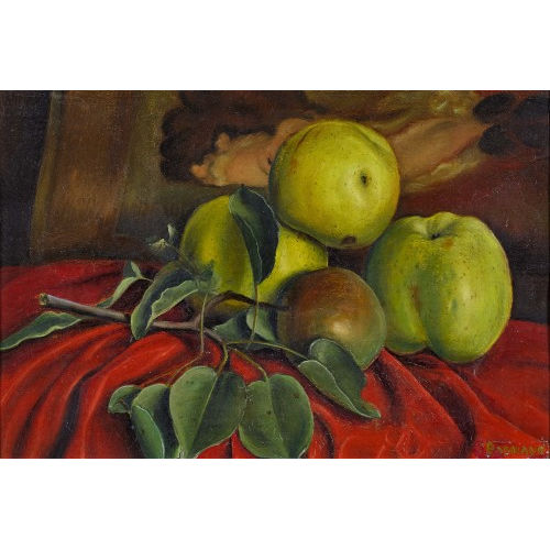 FRAN�OIS �MILE BARRAUD : Nature morte (DOBIASCHOFSKY AUKTIONEN AG)