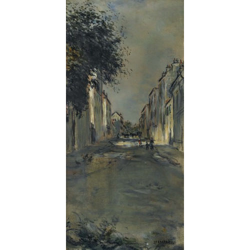 JEAN-FRAN�OIS RAFFA�LLI : La rue (DOBIASCHOFSKY AUKTIONEN AG)