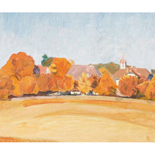 BRUNO HESSE : Oschwand in der Herbstsonne (DOBIASCHOFSKY AUKTIONEN AG)