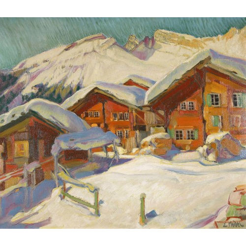 ERNST II HODEL : M�rren im Winter (DOBIASCHOFSKY AUKTIONEN AG)
