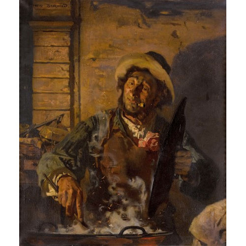SIMON DURAND : Der Marronibrater (DOBIASCHOFSKY AUKTIONEN AG)