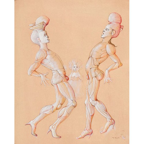 LEONOR FINI : 'Duel oratoir' (DOBIASCHOFSKY AUKTIONEN AG)