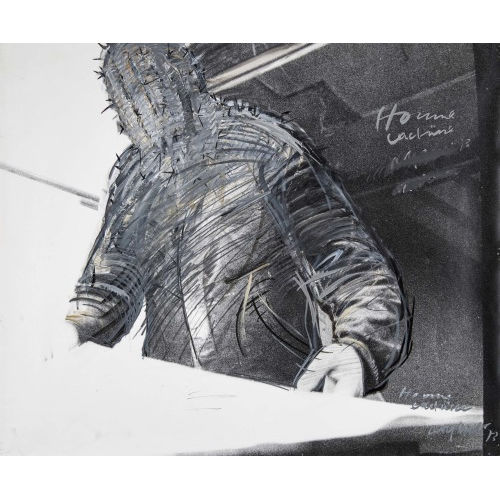 ROLF ISELI : 'Homme cactusse' (DOBIASCHOFSKY AUKTIONEN AG)