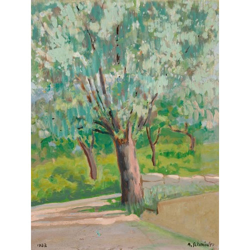 ALBERT SCHMIDT : Parklandschaft (DOBIASCHOFSKY AUKTIONEN AG)