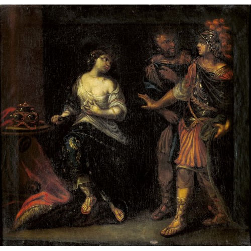 18. JH. FRANKREICH : Der Tod der Lucretia (DOBIASCHOFSKY AUKTIONEN AG)