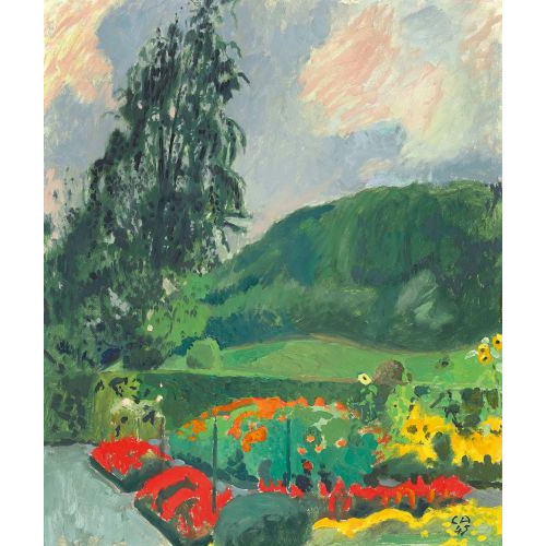 CUNO AMIET : 'Gewitterstimmung' (DOBIASCHOFSKY AUKTIONEN AG)