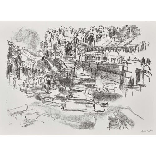 OSKAR KOKOSCHKA : 'El Djem' (DOBIASCHOFSKY AUKTIONEN AG)