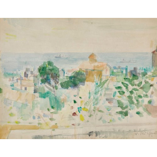 MAX VON M�HLENEN : Uferlandschaft (DOBIASCHOFSKY AUKTIONEN AG)
