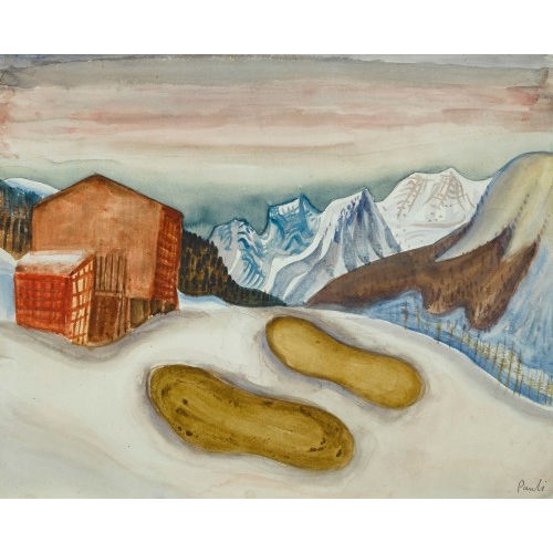 FRITZ EDUARD PAULI : Winterlandschaft (DOBIASCHOFSKY AUKTIONEN AG)