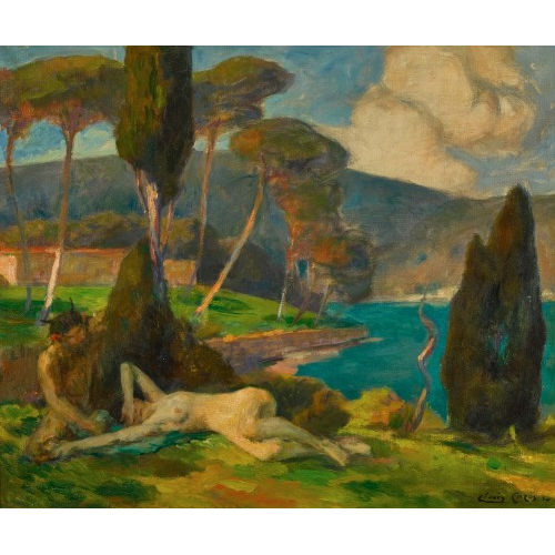 CLOVIS CAZES : Faune et baigneuse (DOBIASCHOFSKY AUKTIONEN AG)