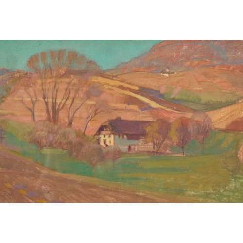 FRAN�OIS DE RIBAUPIERRE : 'Corsier sur Vevey' (DOBIASCHOFSKY AUKTIONEN AG)