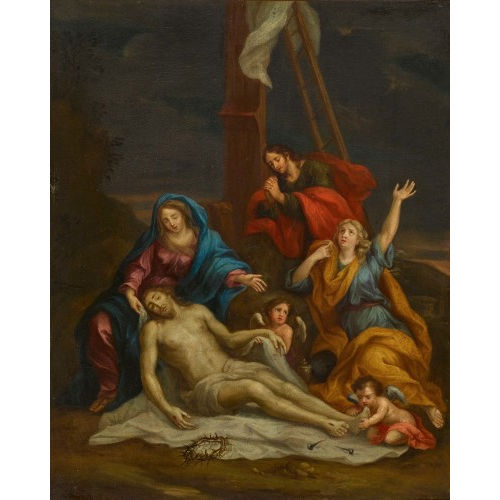 18./19. JH. FRANKREICH : Kreuzabnahme Jesu (DOBIASCHOFSKY AUKTIONEN AG)
