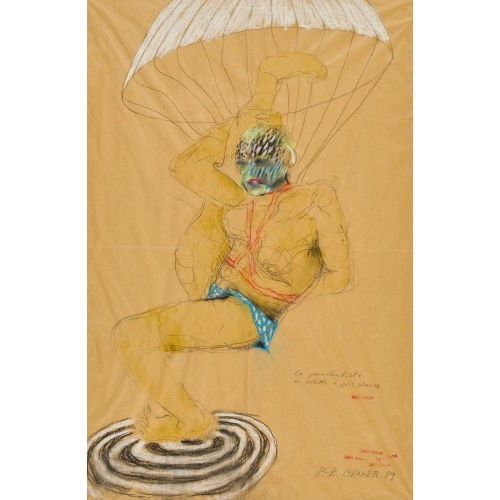 PIERRE-ETIENNE GENIER : 'La parachutiste' (DOBIASCHOFSKY AUKTIONEN AG)