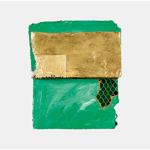 CORDY RYMAN : 'Iridescent wedge on green' (DOBIASCHOFSKY AUKTIONEN AG)
