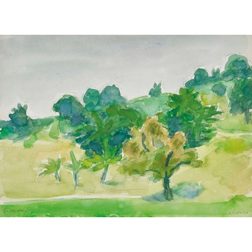 WILHELM GIMMI : Sommerlandschaft (DOBIASCHOFSKY AUKTIONEN AG)