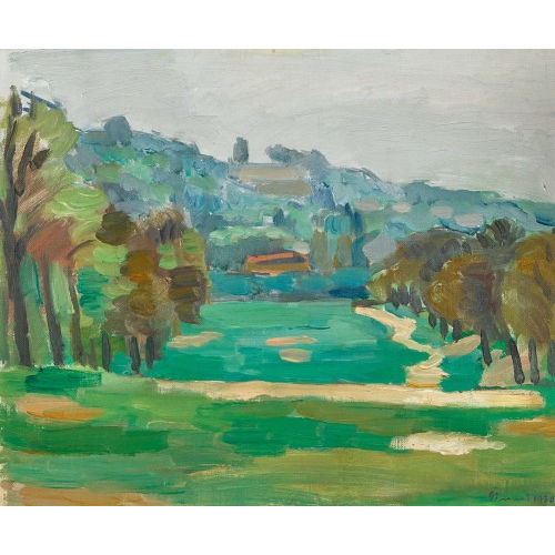 WILHELM GIMMI : 'Parc de Saint-Cloud' (DOBIASCHOFSKY AUKTIONEN AG)