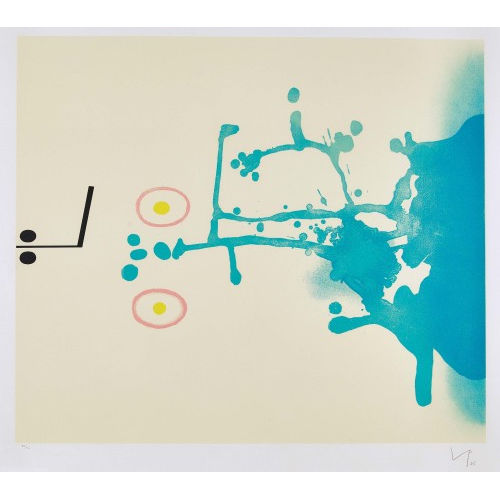 VICTOR PASMORE : 'Blue Fantasy II' (DOBIASCHOFSKY AUKTIONEN AG)