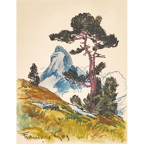 FRAN�OIS GOS : Le Cervin (DOBIASCHOFSKY AUKTIONEN AG)