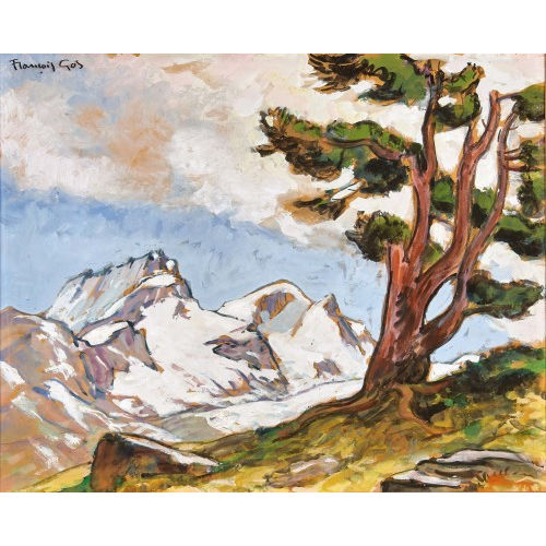 FRAN�OIS GOS : 'Le Strahlhorn' (DOBIASCHOFSKY AUKTIONEN AG)