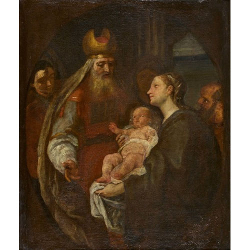 ANTHONIS VAN DYCK : Darbringung im Tempel (DOBIASCHOFSKY AUKTIONEN AG)