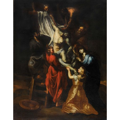 PETER PAUL RUBENS : Kreuzabnahme (DOBIASCHOFSKY AUKTIONEN AG)
