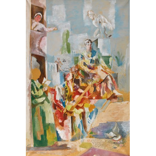 CHARLES GEORGES DUFRESNE : 'Le Th��tre de Moli�re I' (DOBIASCHOFSKY AUKTIONEN AG)