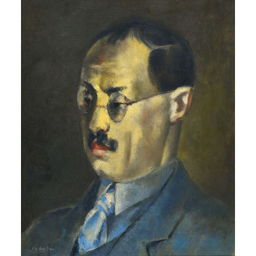 RODOLPHE TH�OPHILE BOSSHARD : Portrait de Ma�tre Alfred Loewer (DOBIASCHOFSKY AUKTIONEN AG)