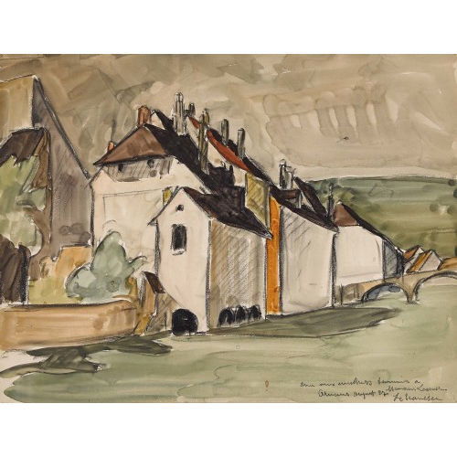 MAURICE LE SCOU�ZEC : Ornans (DOBIASCHOFSKY AUKTIONEN AG)