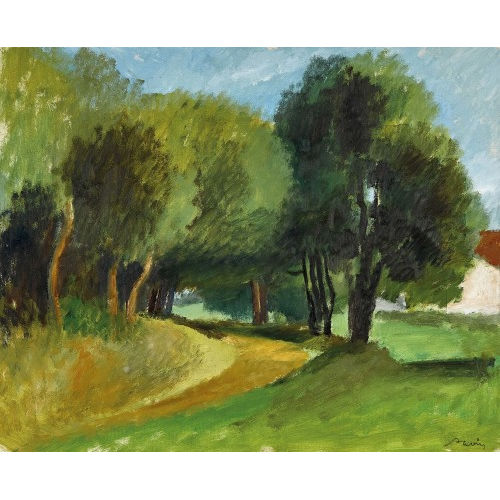 MAURICE LOUIS SAVIN : Paysage (DOBIASCHOFSKY AUKTIONEN AG)