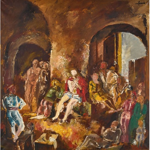 CHARLES GEORGES DUFRESNE : Le Christ aux Outrages (DOBIASCHOFSKY AUKTIONEN AG)