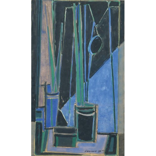 CLAUDE LOEWER : Nature morte (DOBIASCHOFSKY AUKTIONEN AG)